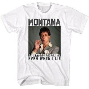 Scarface Tony Montana Quote Crime Film Graphic T-Shirt